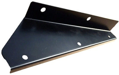 MUDFLAP BRACKET FRONT R/H STAINLESS STEEL (BLACK POWDER COATED) - DDS Metals - MTC3000SSB