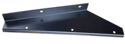 MUDFLAP BRACKET FRONT L/H STAINLESS STEEL (BLACK POWDER COATED) - DDS Metals - MTC3001SSB