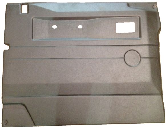 L/H FRONT DOOR CASE LATE DEF PUSH BUTTON HANDLE GREY ELECTRIC WINDOWS >2007 - DDS Metals - TR235AEW