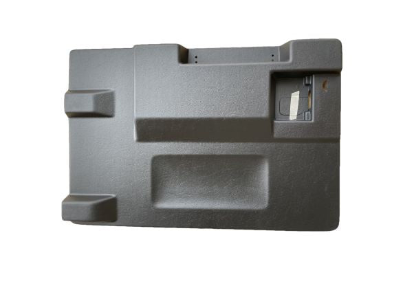 TD5 & PUMA REAR END DOOR CASE LATE LAND ROVER DEFENDER 2002 ON - BLACK - DDS Metals - TR270