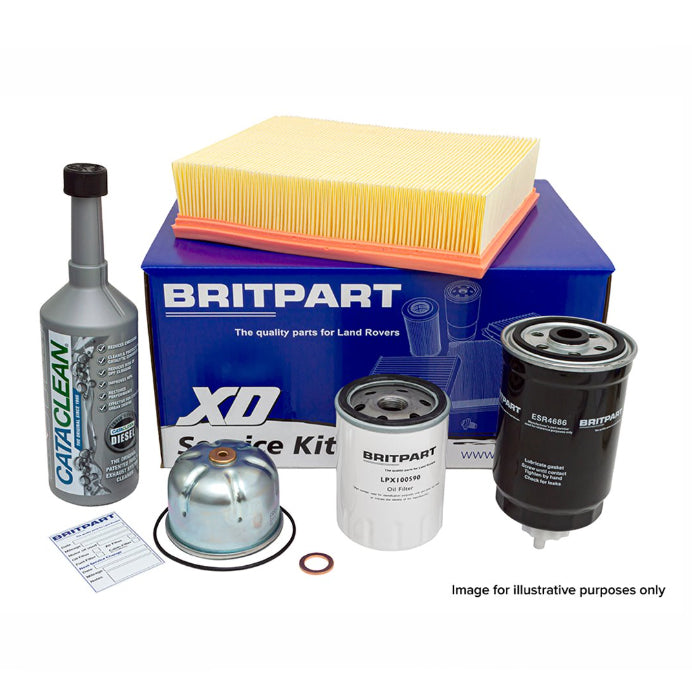 Land Rover Discovery 3 & Range Rover Sport 2.7 Diesel >6A9 Filter Service Kit with Cataclean - Britpart - DA6035CAT