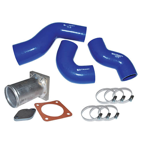 DEF TD5 EGR BLANKING & SILICONE HOSE KIT - BRITPART - DA1109DEF