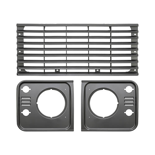 Land Rover Defender Front Grille and Headlamp Surround Set - OEM - DA1157