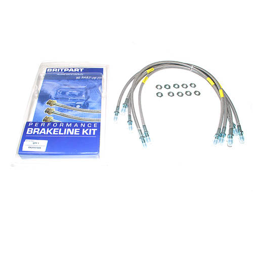 STAINLESS BRAKE HOSE KIT - BRITPART - DA2410150S