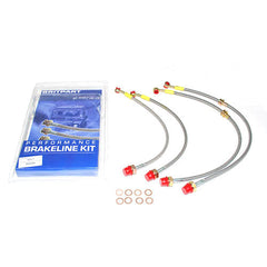 STAINLESS BRAKE HOSE KIT - BRITPART - DA2414S