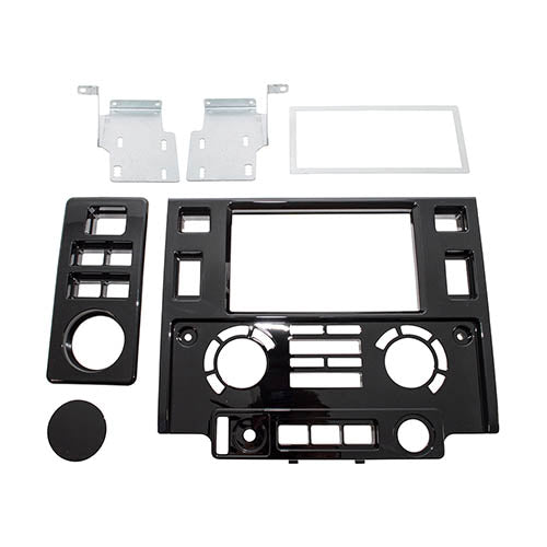 PIANO BLACK PUMA DOUBLE DIN UNIT FASCIA - BRITPART - DA2608