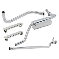 S/S EXHAUST SYSTEM SERIES 1 80" - DOUBLE SS - DA3998