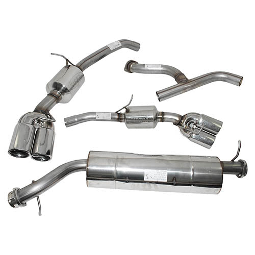 S/S SPORTS EXHAUST R/R 4.0/4.6 97-02 CAT BACK SPORTS TWIN - DOUBLE SS - DA4245