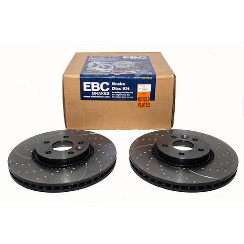 BRAKE DISC FRT VENTED (PAIR) - EBC - DA4551