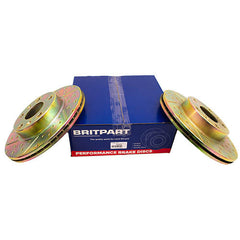 FRONT BRAKE DISC (PAIR) - BRITPART - DA4608