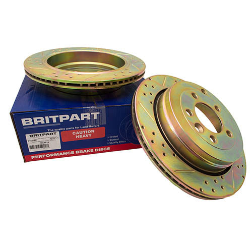 REAR BRAKE DISC (PAIR) - BRITPART - DA4614