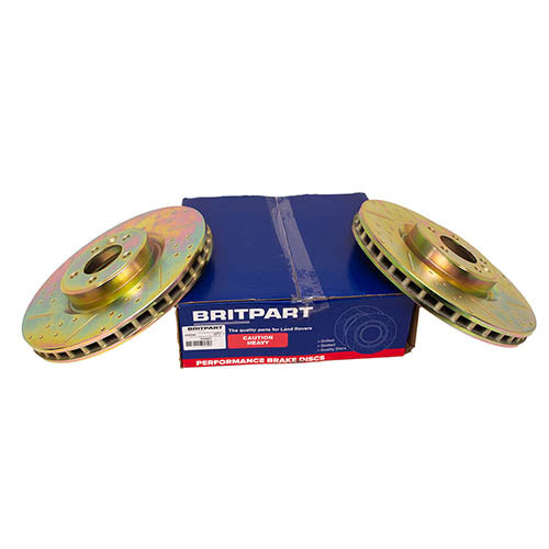 FRONT BRAKE DISC (PAIR) - BRITPART - DA4627