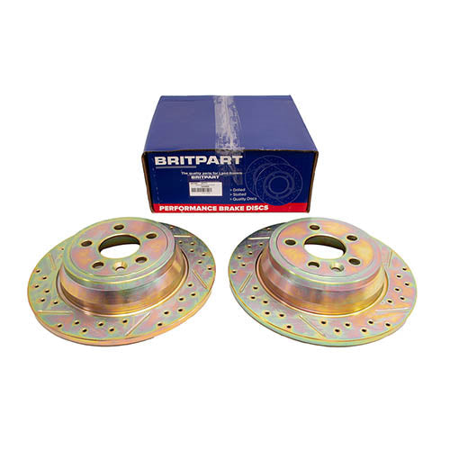 REAR BRAKE DISCS (PAIR) - BRITPART - DA4688