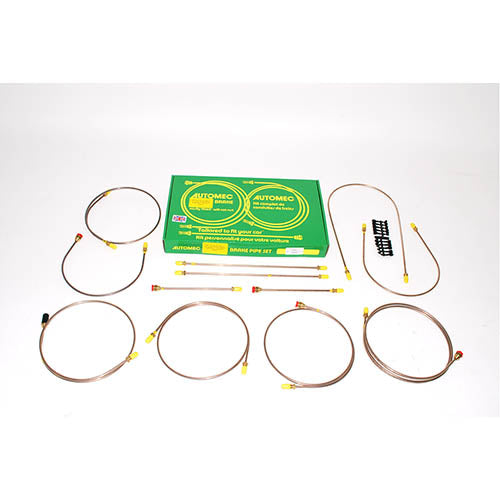 BRAKE PIPE SET SER3(88) DUAL FROM 7/80 - BRITPART - DA7413