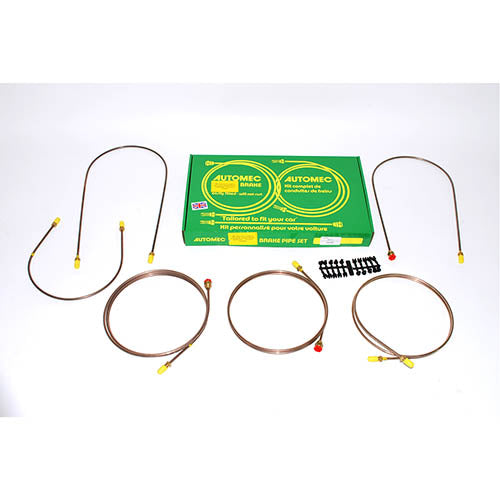 BRAKE PIPE SET SER 2A (88) 1969 LHD - BRITPART - DA7429