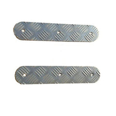 Defender 3Mm Front Bumper Chequer Plate (C/Sunk & S/S Fittings) - DDS Metals - LRB104