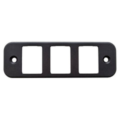 BLACK ALUMINIUM PANEL SWITCH - BRITPART - MTC2640A