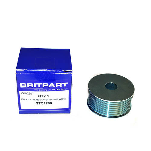 PULLEY  ALTERNATOR (61MM WIDE) - BRITPART - STC1796