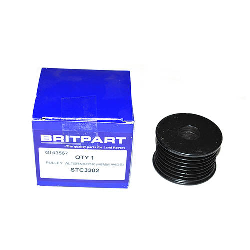 PULLEY  ALTERNATOR (49MM WIDE) - BRITPART - STC3202