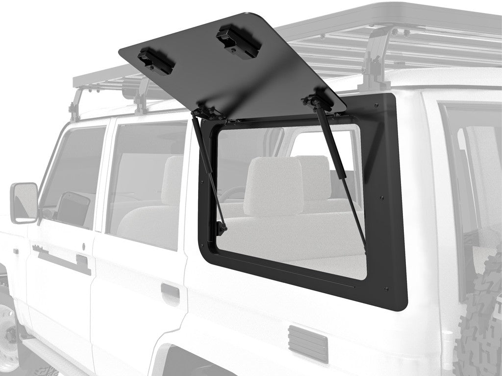 Toyota Land Cruiser 76 Gullwing Window / Left Hand Side Aluminium - Front Runner - GWTL003