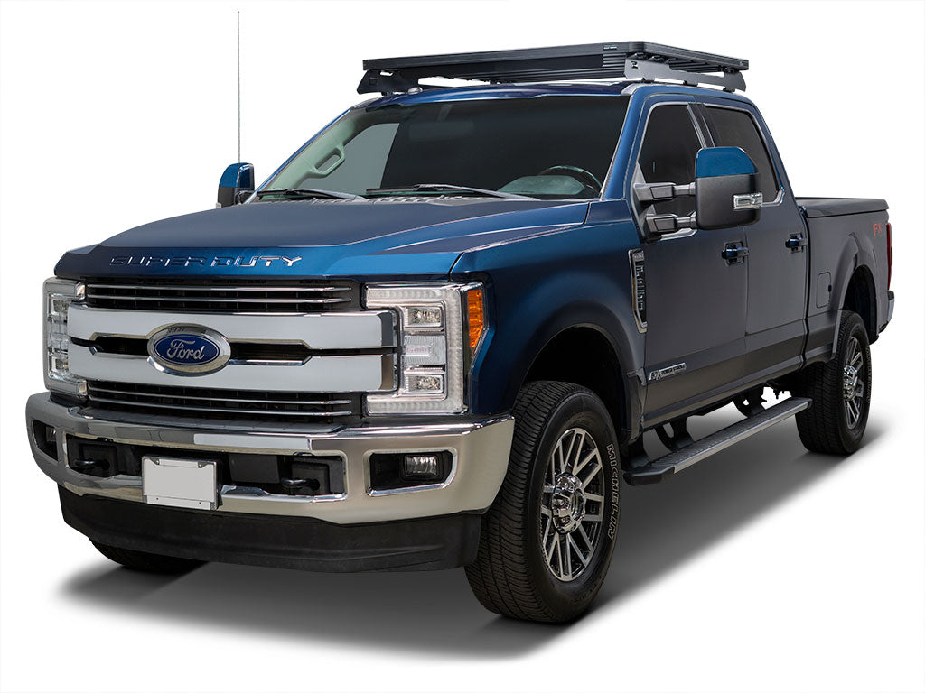 Ford F-250 Super Duty, Crew Cab (1999-2016) Slimline II Roof Rack Kit / Tall - Front Runner - KRFF012T