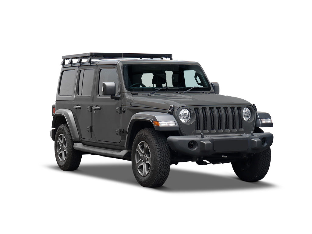 Jeep Wrangler 4xe (2021-Current) Slimline II 1/2 Roof Rack Kit / Tall - Front Runner - KRJW030T