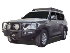 Nissan Patrol/Armada Y62 (2010-Current) Slimline II Roof Rack Kit - Front Runner - KRNP011T