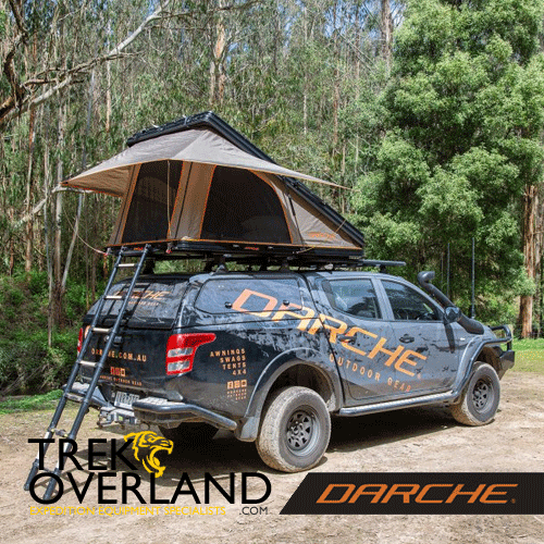 Ridgeback Highrize 1550 Hard Shell Roof Top Tent Darche T050801567